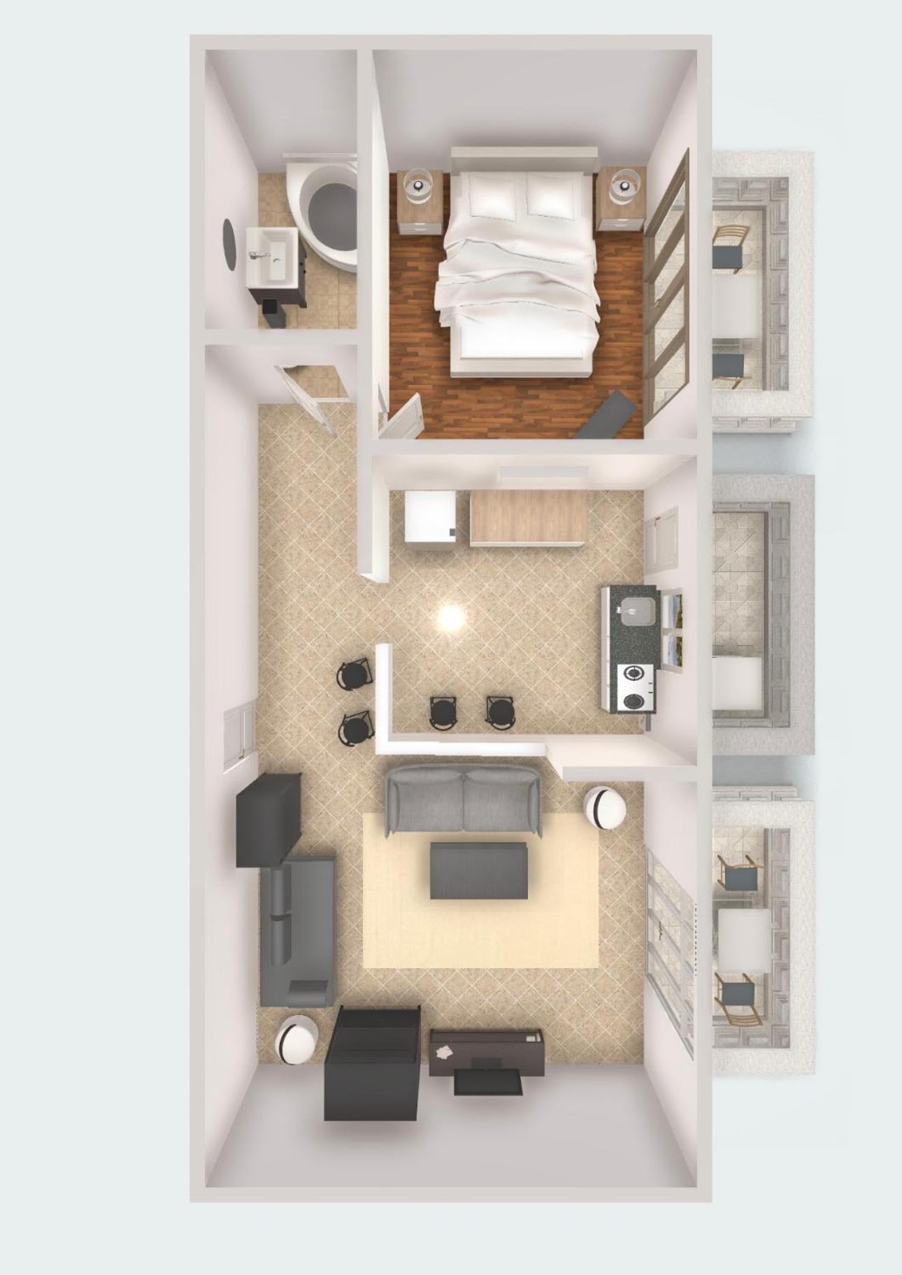 Bird Nest 2 Room Apartment Букурещ Екстериор снимка